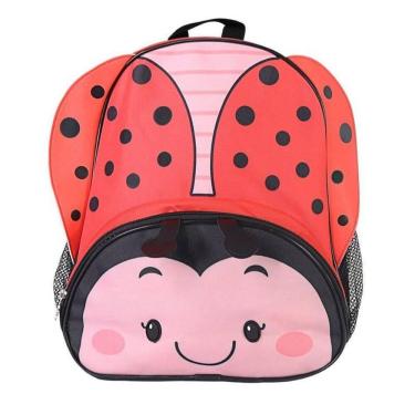 Imagem de Mochila Com Alças Acolchoadas Infantil Joaninha Charmosa