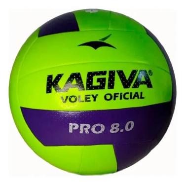Imagem de Bola de Vôlei 8.0 – Tamanho Oficial, Costurada à Mão, Uso Profissional e Recreativo