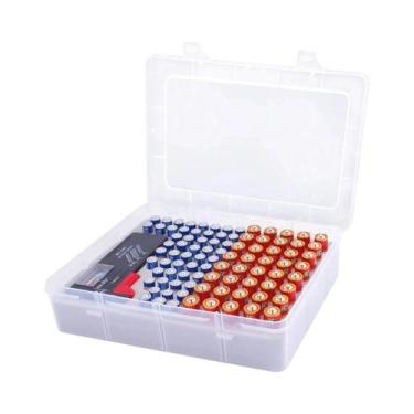 Imagem de Caixa Organizadora De Armazenamento De Bateria 90+ Com Caixa De Caddy 