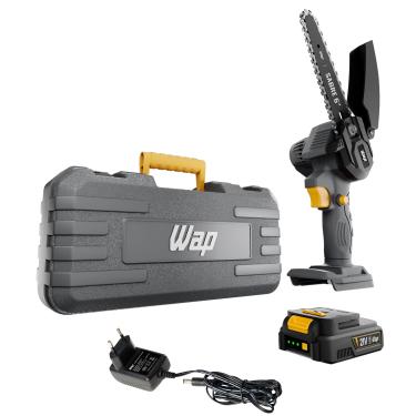Imagem de Motoserra de Poda Portátil Wap Sabre 6 K21 S01 Sabre 6 Polegadas 2000mnAh Corte de 10cm Bivolt