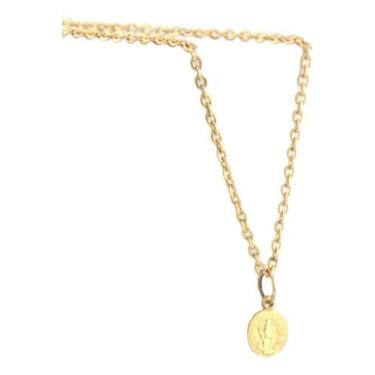 Imagem de Pulseira Bailarina 1.5 19 Cm Pingente São Bento Ouro 18k 750 - JOIE JO