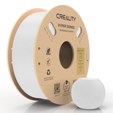 Imagem de Creality Filamento PETG, Hyper 1,75 mm 1 kg PETG: Filamento de impressora 3D de alta velocidade 30-600 mm/s, precisão dimensional +/- 0,02 carretel de papelão (1 kg) para a maioria das impressoras 3D