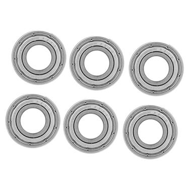 Imagem de 10 peças mapa de fornecimento mr106zz rolamentos rígidos de esferas de aço cromado rolamento em miniatura com proteção dupla rolamentos de precisão 10x22x6mm