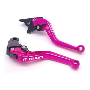 Imagem de Manete Esportivo Ajustável Cbr600 Cb600 F Hornet - Stark Race, Pink
