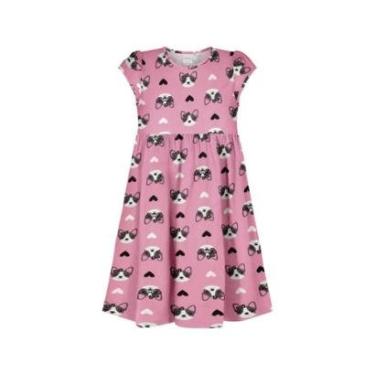 Imagem de Vestido manga curta menina Alakazoo Ref 19526-Feminino