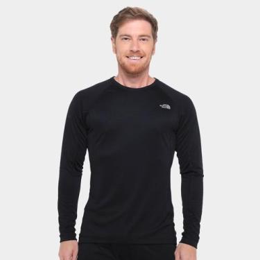 Imagem de Camiseta The North Face Manga Longa Masculina, Preto, M