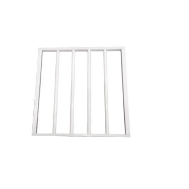 Imagem de Grade De Proteção Em Alumínio Esquadrias Brasil 50X50Branco