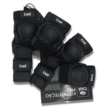 Imagem de Kit de Proteção Esportes Radicais Skate Patins Roller Bmx Longboard Bel Sports (PEQUENO)