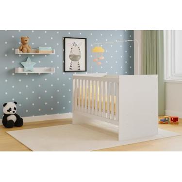 Imagem de Berço Infantil Life C/Mosquiteiro P/Colchão 60 cm - Branco -Certificado