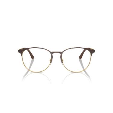 Imagem de Armação para Óculos Ray-Ban 0RX6375 2917 Tam 53 / Marrom/Ouro