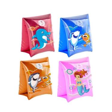 Imagem de Kit Boias de Braço Infantil Segurança e Diversão Náutica para Crianças