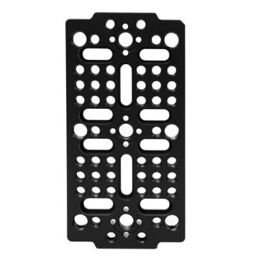 Imagem de HangTon Placa de queijo, montagem superior para Blackmagic URSA Cine/Mini câmera com haste de braço de monitor de microfone, com rosca de 1/10.2 cm 3/20.3 cm