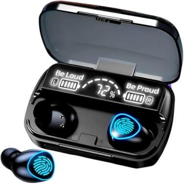 Imagem de Fone de Ouvido Bluetooth 5.3 M10 TWS Sem Fio | Graves Potentes | Estojo Carregador com Visor LED | Microfone Estéreo Redução de Ruído | Compatível Android e iPhone | Linha Premium