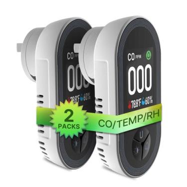 Imagem de Detector de monóxido de carbono Plug-in 3 em 1 atualizado MOES 2025
