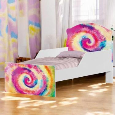 Imagem de Cama Infantil Tick Tie Dye Com Colchão - CASA H