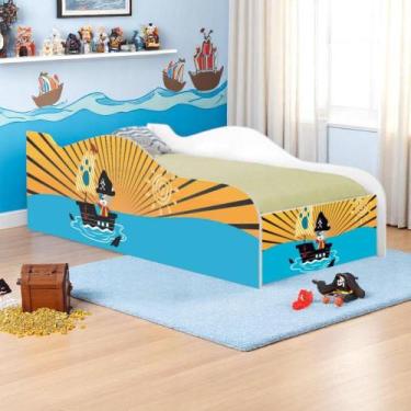 Imagem de Cama Infantil Glow Pirata do Mar - CASA H