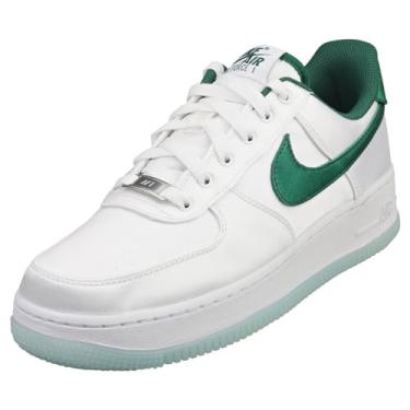 Imagem de Nike Air Force 1 Low feminino, Branco/verde esportivo - verde esportivo, 39