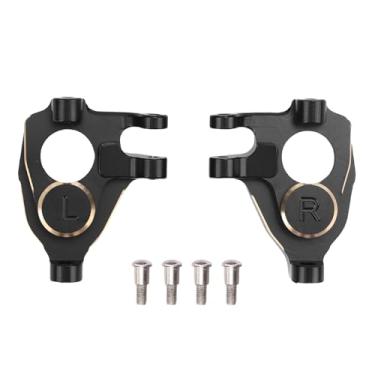 Imagem de SPYMINNPOO 1 par de Latão Juntas de Direção Pesos, Frente Traseira Portal Capa, para VP F10 1 10 RC Carro, Manuseio Aprimorado