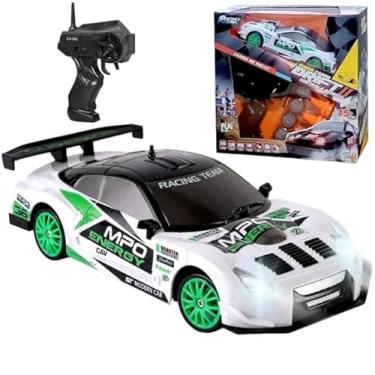 Imagem de Carrinho de Controle Remoto Drift Super Carro de Corrida 4x4 4WD 2.4 GHz
