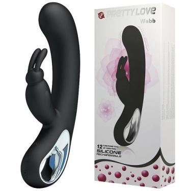 Imagem de Pretty Love WEBB Vibrador Estimulador Clitoriano Rabbit e Ponto G Reca