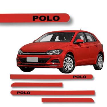 Imagem de Jogo Friso Lateral Polo Ponta Redonda com Grafia Cores Volks - Macall,