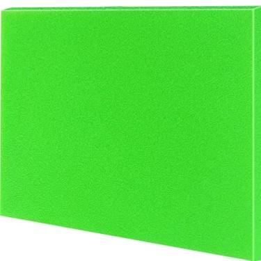 Imagem de Folha de material de filtro de ar de espuma para filtro Uni-BF-1 BF1 45.7 cm x 38.1 cm x 5/20.3 cm 65-PPI folha de espuma de filtro fino verde almofadas de filtro de ar reutilizáveis para a maioria
