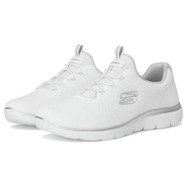 Imagem de Skechers Tênis feminino Summits, Branco, prata, 38