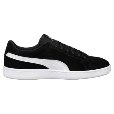 Imagem de PUMA Tênis unissex adulto Smash V2, Preto, branco, prata, 41