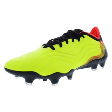 Imagem de adidas Tênis unissex adulto Copa Pure.4 para uso interno, Team Solar Amarelo-Solar Vermelho Núcleo Preto, 8