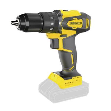 Imagem de Furadeira e Parafusadeira a Bateria MFI-20 Bivolt com Carregador Menegotti