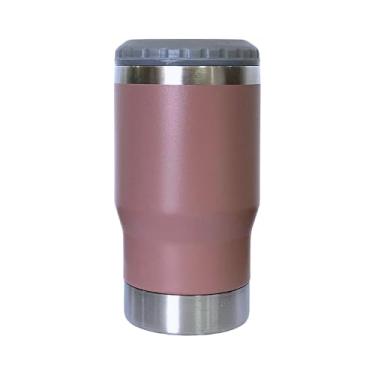 Imagem de Copo Térmico 420ml Porta Long Neck com Abridor Cor Rosé