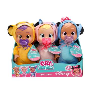Imagem de Boneca Cry Babies Tiny Cuddles Disney BR2299 Multikids