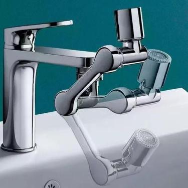 Imagem de Extensor Adaptador De Torneira Giratório Bico Articulado - DropJT