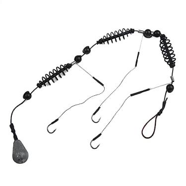 Imagem de GRFIT Ganchos de pesca 2 peças alimentador para anzol de pesca conjunto de gaiola de isca artificial 15-40g alimentador de isca suporte de isca carpa chumbada linha giratória alimentadores de peixe