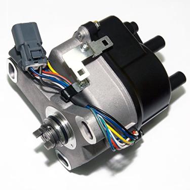 Imagem de MAS Distribuidor de ignição com tampa e rotor TD-60U compatível com Honda Prelude 2.2L JDM H22A DOHC VTEC OBD1 1992-1996 Substituição para 100-3117429 31-17429