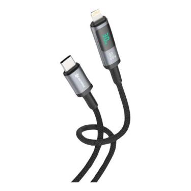 Imagem de Cabo Carregador Turbo Compatível Com Ios Tipo USB C - YooY.Air, Preto