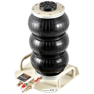 Imagem de Macaco Pneumático de Levantamento Rápido até 3 Toneladas para Carros, VEVOR, Bege