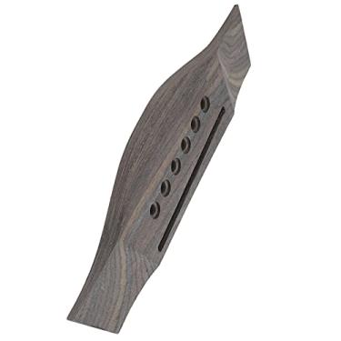 Imagem de RiToEasysports Acessórios de guitarra: Pino de Ponte Premium -Conjunto de Porca Substituto Componentes de Instrumento de 6 Cordas de Alta Ressonância para Guitarras Acústicas (Estilo B)