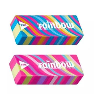 Imagem de Borracha rainbow cores sortidas (2 unid) - tris