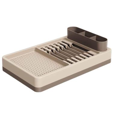 Imagem de Escorredor De Louças Flat Warm Gray - 17000-1334 - Coza