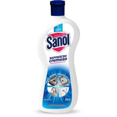 Imagem de Limpador multiuso saponaceo sanol cremoso original 500ml