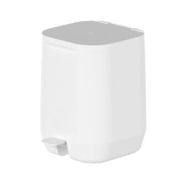 Imagem de Ou Lixeira de piso/parede 6L Branco Linha Aura