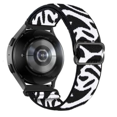 Imagem de Pulseira elástica de 22 mm para Samsung Galaxy Watch 3 de 45 mm/Galaxy Watch de 46 mm/Gear S3 Frontier/Classic, pulseira de reposição esportiva de liberação rápida para Garmin Venu 3/2/Vivoactive 4