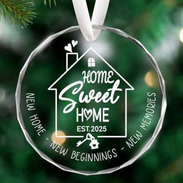 Imagem de Apanhador de sol de cristal para janelas – apanhadores de sol com prismas doce enfeite redondo para pendurar em casa, casamento, jardim, decoração de casa, presente