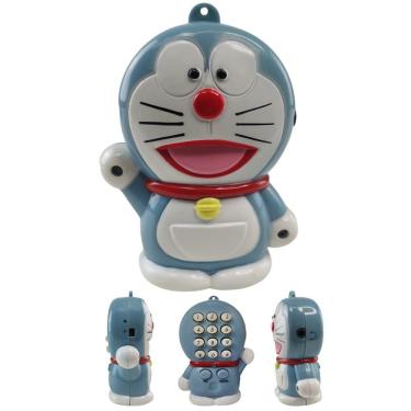 Imagem de Telefone Gato Doraemon Mesa C Headset Microfone Flexivel Des