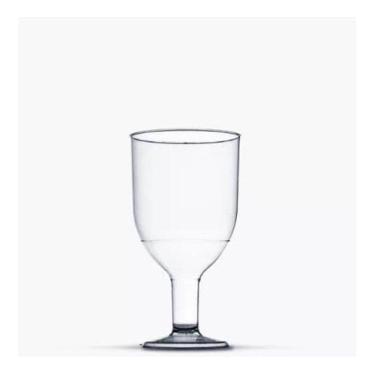 Imagem de Mini Taça 50Ml Acrílico Doces Bebidas Cristal Com 40 Peças