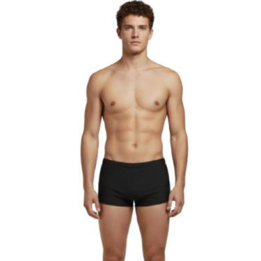 Imagem de Sunga Box Básica Lisa WLS Modas Confortavel Para Piscina Moda Praia Ma