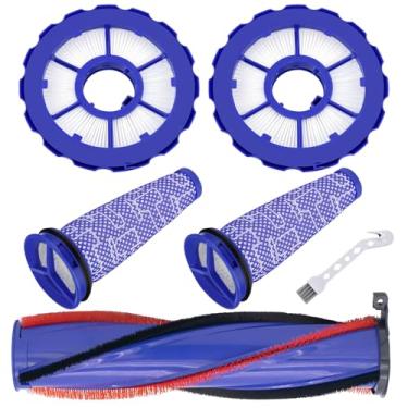 Imagem de Rolo de escova DC50 e substituição compatível com aspirador completo Dyson DC50 Animal Multi Floor, kit de escova de filtros, compare com a peça 965081-01 965080-01 964705-01