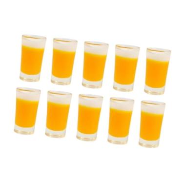 Imagem de Esquirla Conjunto de 10 Canecas de Cerveja para Casa de Bonecas, Acessórios para Bar Ou Café em Casa de Bonecas.