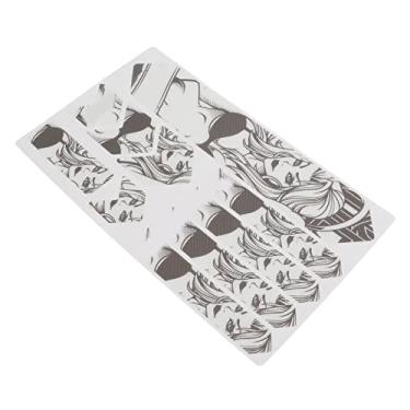 Imagem de Acouto Adesivos Protetores de Mountain Bike 3D Conjunto de Adesivos Protetores de Mountain Bike Decorativos Decalques de Fita para Quadro de Bicicleta (Modelo de moldura de beleza)